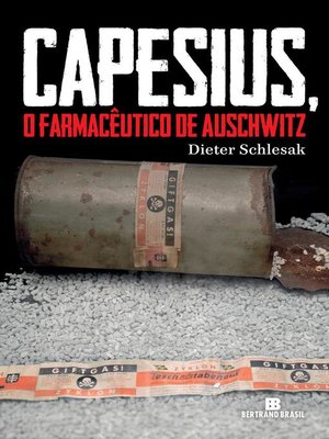 cover image of Capesius, o farmacêutico de Auschwitz